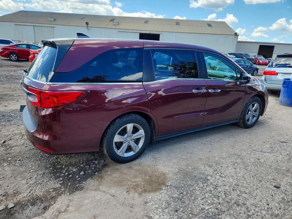 2019 Honda Odyssey მანქანა იყიდება აუქციონზე, vin: 5FNRL6H52KB012320, აუქციონის ნომერი: 54499716