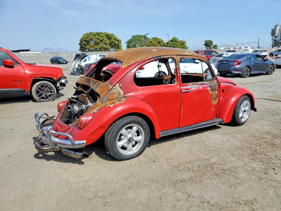 54014376 :رقم المزاد ، 116776789 vin ، 1966 Volkswagen Beetle مزاد بيع