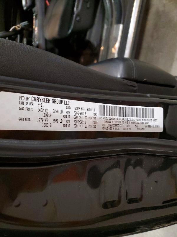 Продажа на аукционе авто 2011 Dodge Durango, vin: 1D4RE4GG6BC712231, номер лота: 52661056
