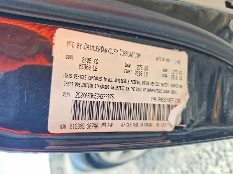 Продаж на аукціоні авто 2006 Chrysler 300c, vin: 2C3KA63H56H377975, номер лоту: 51982926