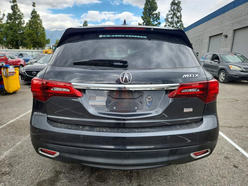 Продажа на аукционе авто 2014 Acura Mdx, vin: 5FRYD3H82EB016789, номер лота: 52076646