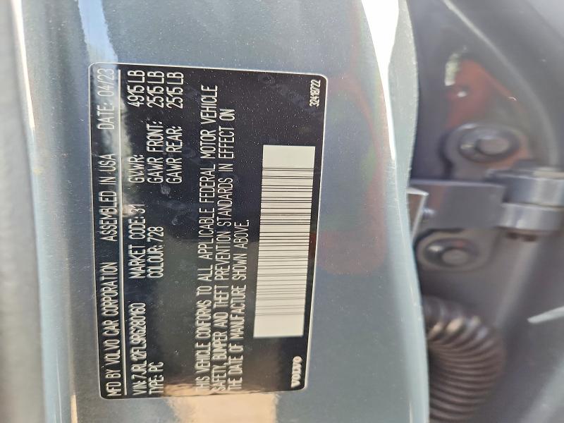 Aukcja sprzedaży 2024 Volvo S60, vin: 7JRL12FL9RG280160, numer aukcji: 54172106