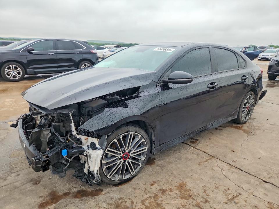 55099346 :رقم المزاد ، 3KPF44AC4NE438792 vin ، 2022 Kia Forte مزاد بيع