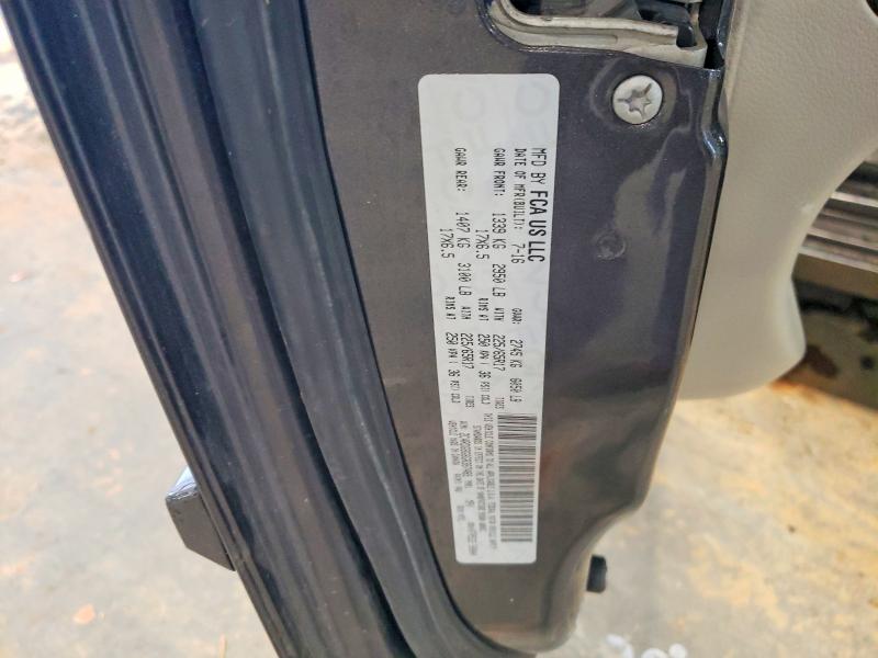 2016 Dodge Grand Caravan მანქანა იყიდება აუქციონზე, vin: 2C4RDGBG8GR387489, აუქციონის ნომერი: 52055516