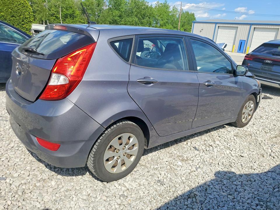 55020446 :رقم المزاد ، KMHCT5AE4FU209489 vin ، 2015 Hyundai Accent مزاد بيع