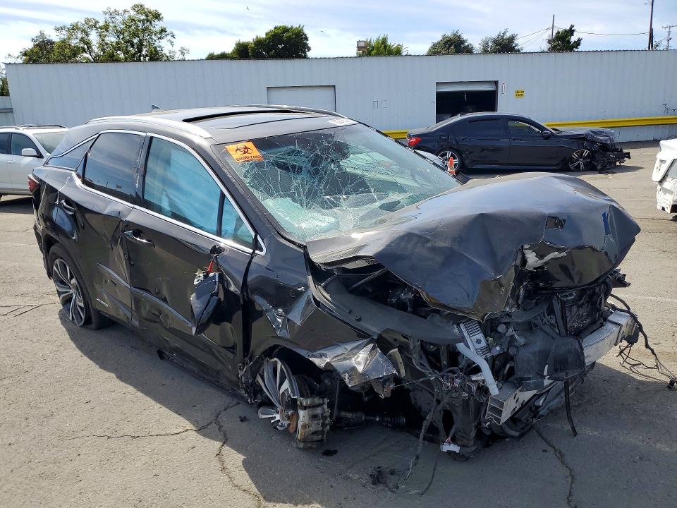 53275306 :رقم المزاد ، 2T2BGMCAXJC026530 vin ، 2018 Lexus Rx 450h مزاد بيع