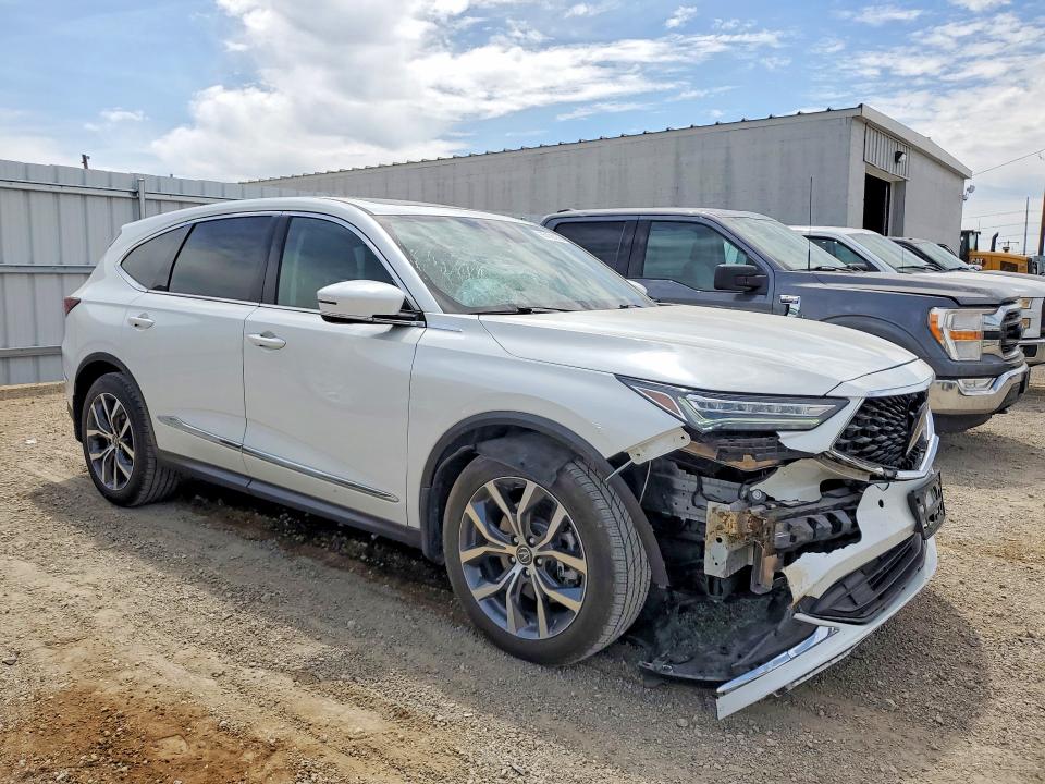 2022 Acura Mdx მანქანა იყიდება აუქციონზე, vin: 5J8YE1H48NL020781, აუქციონის ნომერი: 55129156