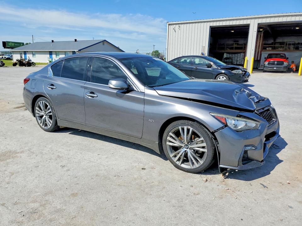 2018 Infiniti Q50 მანქანა იყიდება აუქციონზე, vin: JN1EV7AR5JM441889, აუქციონის ნომერი: 52201956