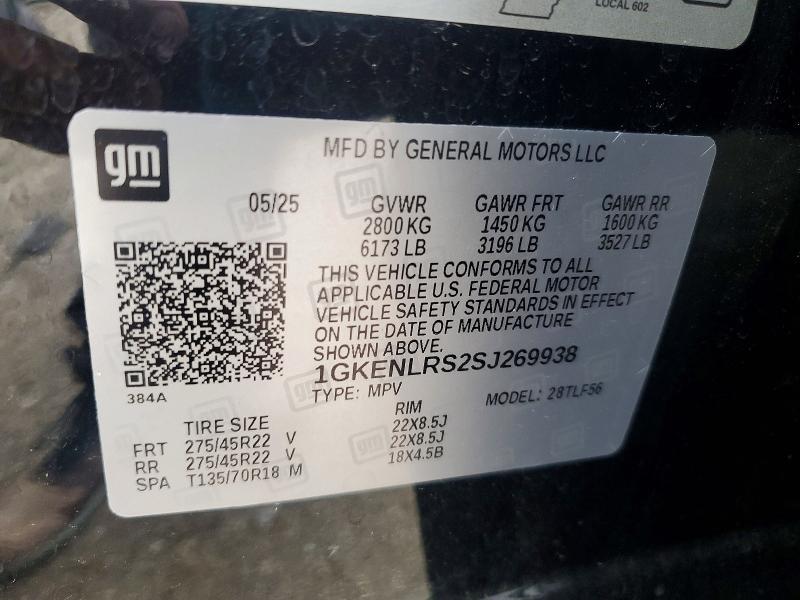 Продажа на аукционе авто 2025 Gmc Acadia, vin: 1GKENLRS2SJ269938, номер лота: 53530476