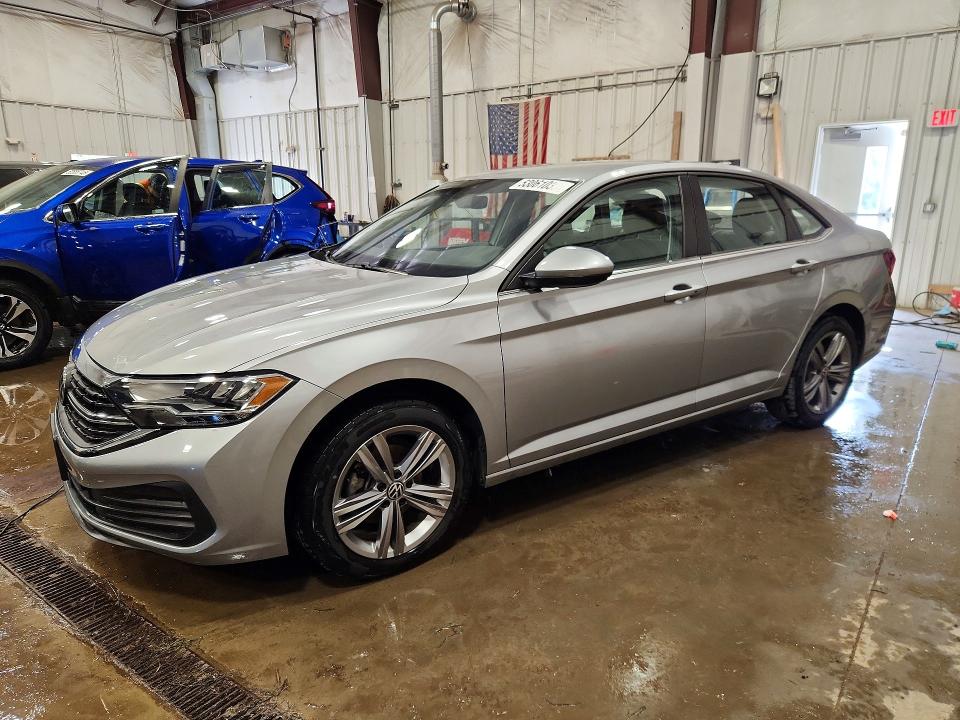 53061036 :رقم المزاد ، 3VWEM7BU8NM013244 vin ، 2022 Volkswagen Jetta مزاد بيع