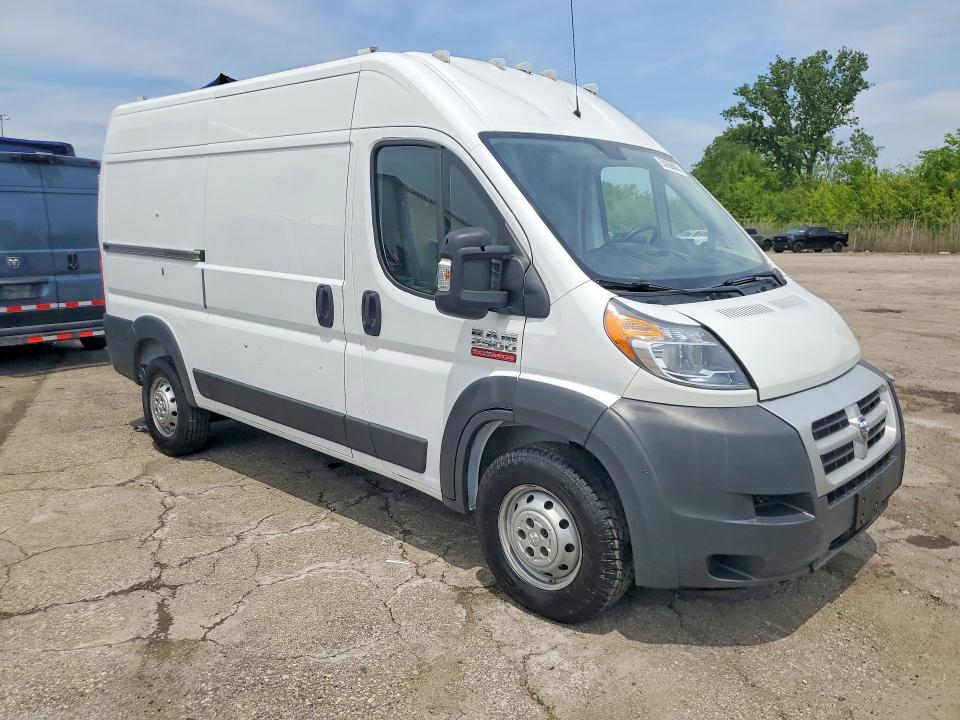 2017 Ram Promaster 2500 მანქანა იყიდება აუქციონზე, vin: 3C6TRVCG1HE514121, აუქციონის ნომერი: 55050896