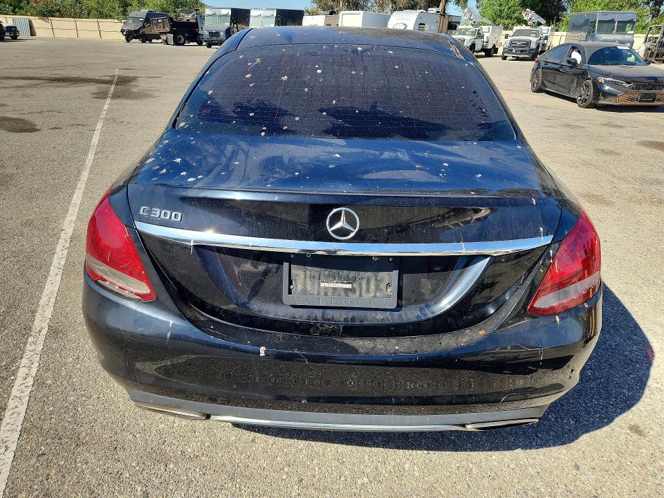 2017 Mercedes-benz C მანქანა იყიდება აუქციონზე, vin: 55SWF4JB6HU225034, აუქციონის ნომერი: 54289206