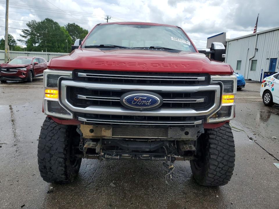 53872116 :رقم المزاد ، 1FT8W2BT7LEE43421 vin ، 2020 Ford F250 مزاد بيع