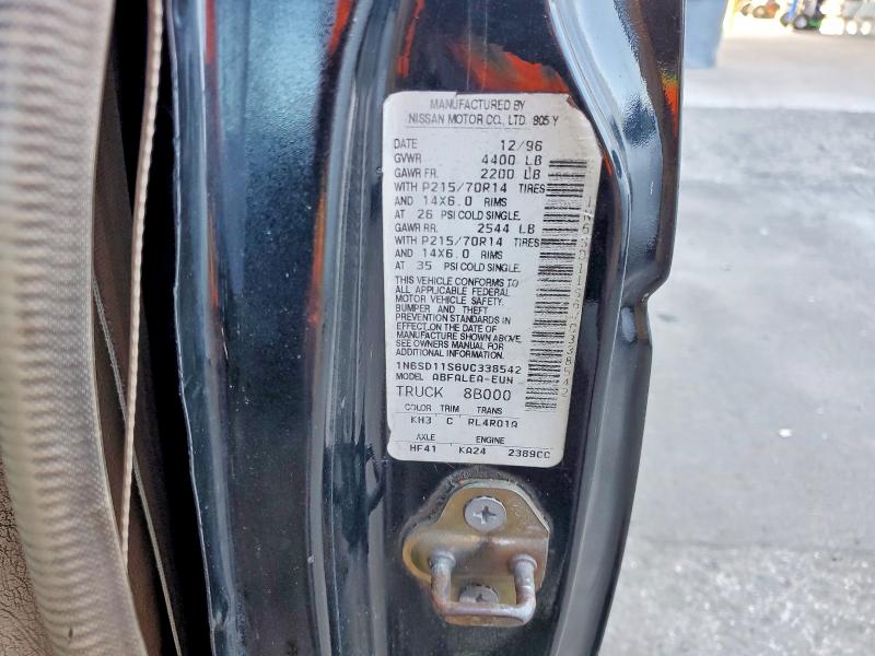 1997 Nissan Truck მანქანა იყიდება აუქციონზე, vin: 1N6SD11S6VC338542, აუქციონის ნომერი: 53514146