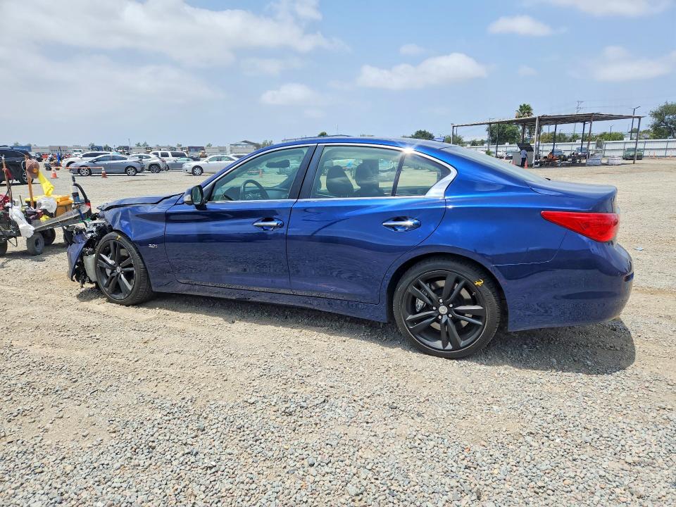 2017 Infiniti Q50 მანქანა იყიდება აუქციონზე, vin: JN1EV7AR4HM832963, აუქციონის ნომერი: 54118406
