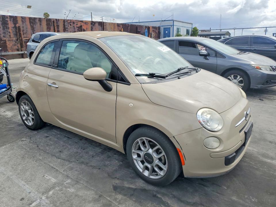 2012 Fiat 500 მანქანა იყიდება აუქციონზე, vin: 3C3CFFDR4CT196558, აუქციონის ნომერი: 55437086