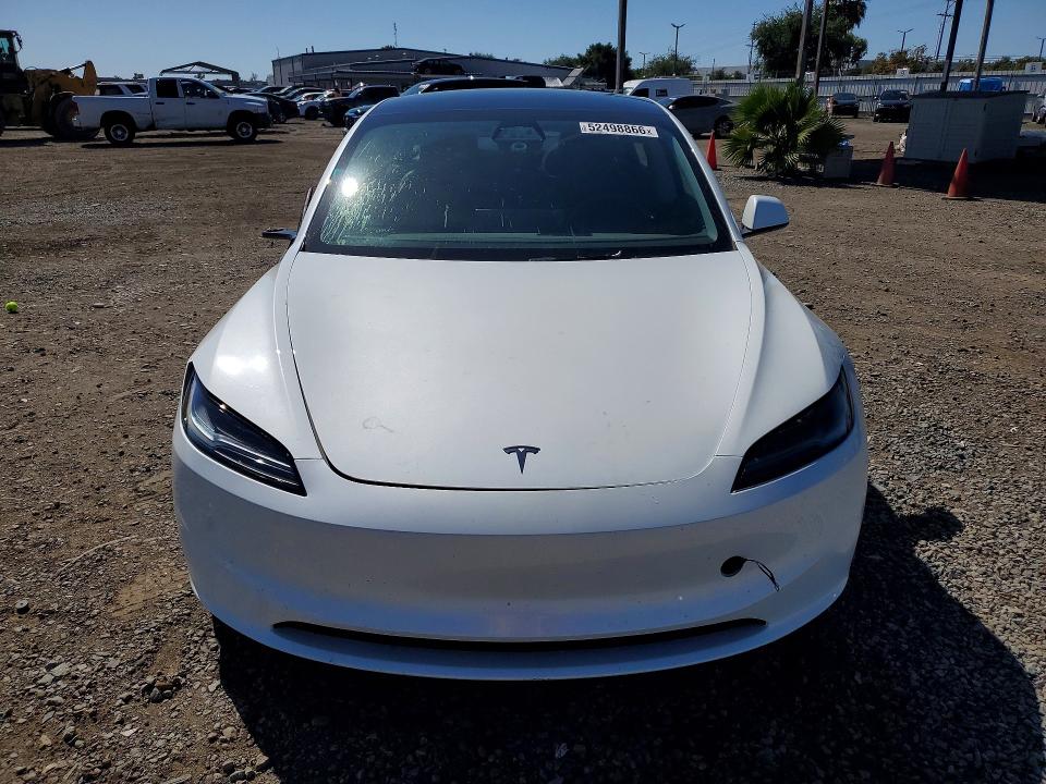 Aukcja sprzedaży 2025 Tesla Model 3, vin: 5YJ3E1EB2SF967342, numer aukcji: 52498866