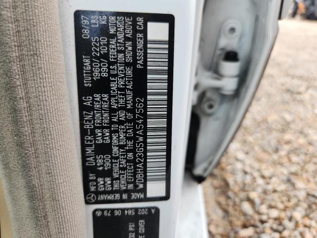 Aukcja sprzedaży 1998 Mercedes-benz C, vin: WDBHA23G5WA547562, numer aukcji: 55065166