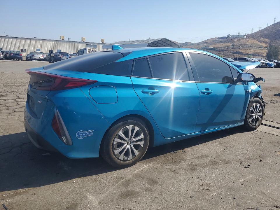 Продаж на аукціоні авто 2021 Toyota Prius Prime, vin: JTDKAMFP9M3181783, номер лоту: 55013266