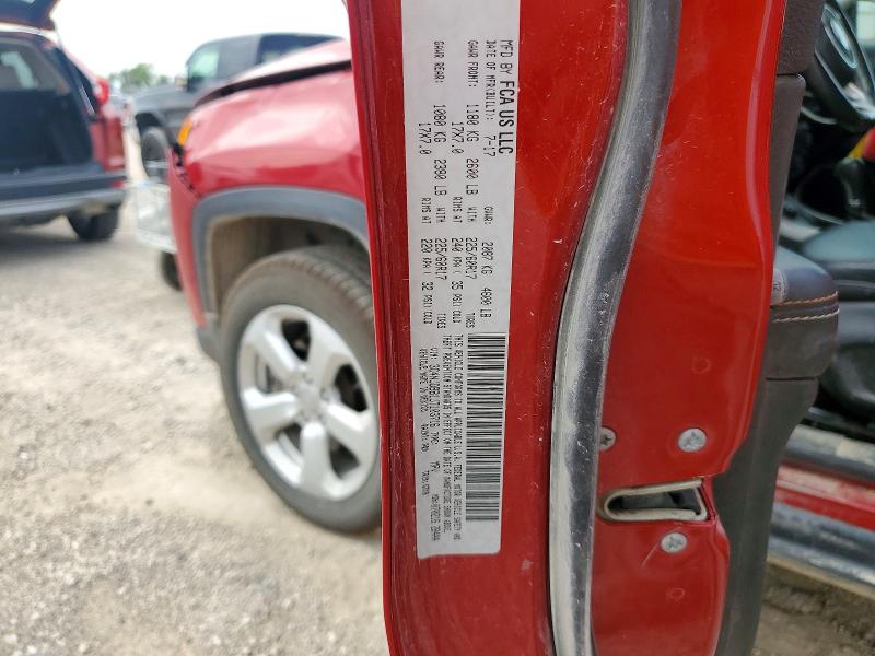 55129466 :رقم المزاد ، 3C4NJDBB1JT103716 vin ، 2018 Jeep Compass مزاد بيع