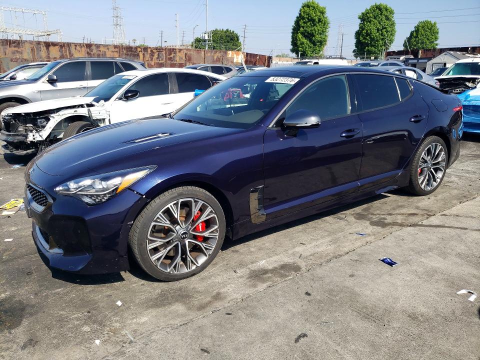 2020 Kia Stinger მანქანა იყიდება აუქციონზე, vin: KNAE35LCXL6084973, აუქციონის ნომერი: 53272376