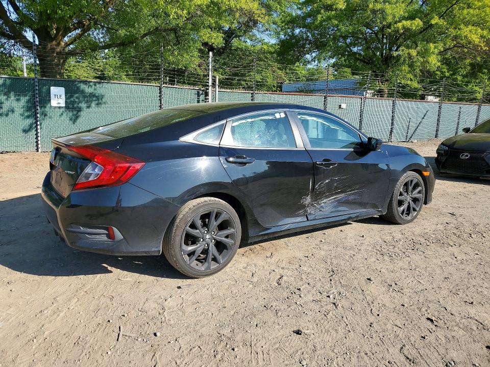 Продаж на аукціоні авто 2019 Honda Civic, vin: 2HGFC2F85KH594109, номер лоту: 52398856