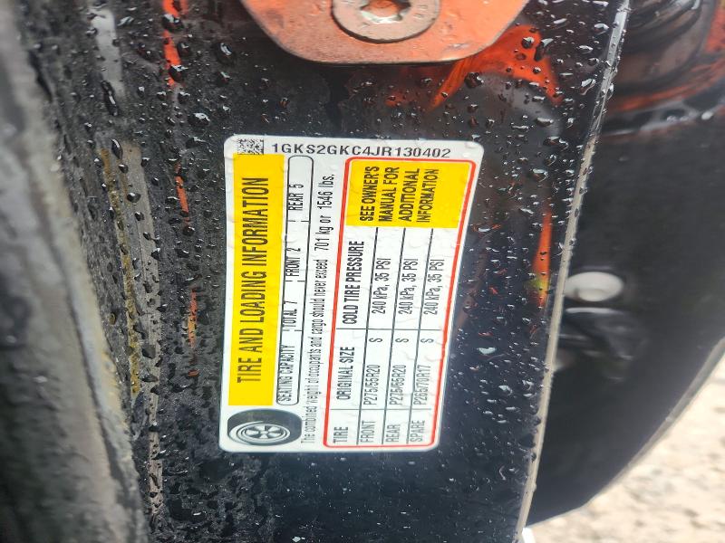 2018 Gmc Yukon Xl მანქანა იყიდება აუქციონზე, vin: 1GKS2GKC4JR130402, აუქციონის ნომერი: 51476696