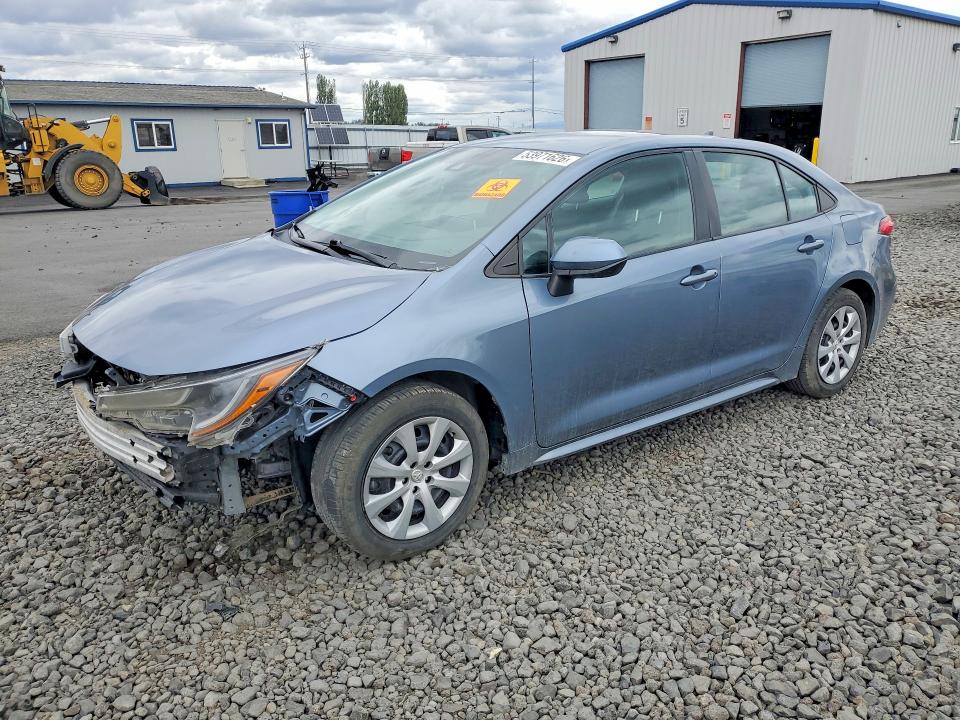 53971626 :رقم المزاد ، 5YFEPMAE8MP153546 vin ، 2021 Toyota Corolla مزاد بيع