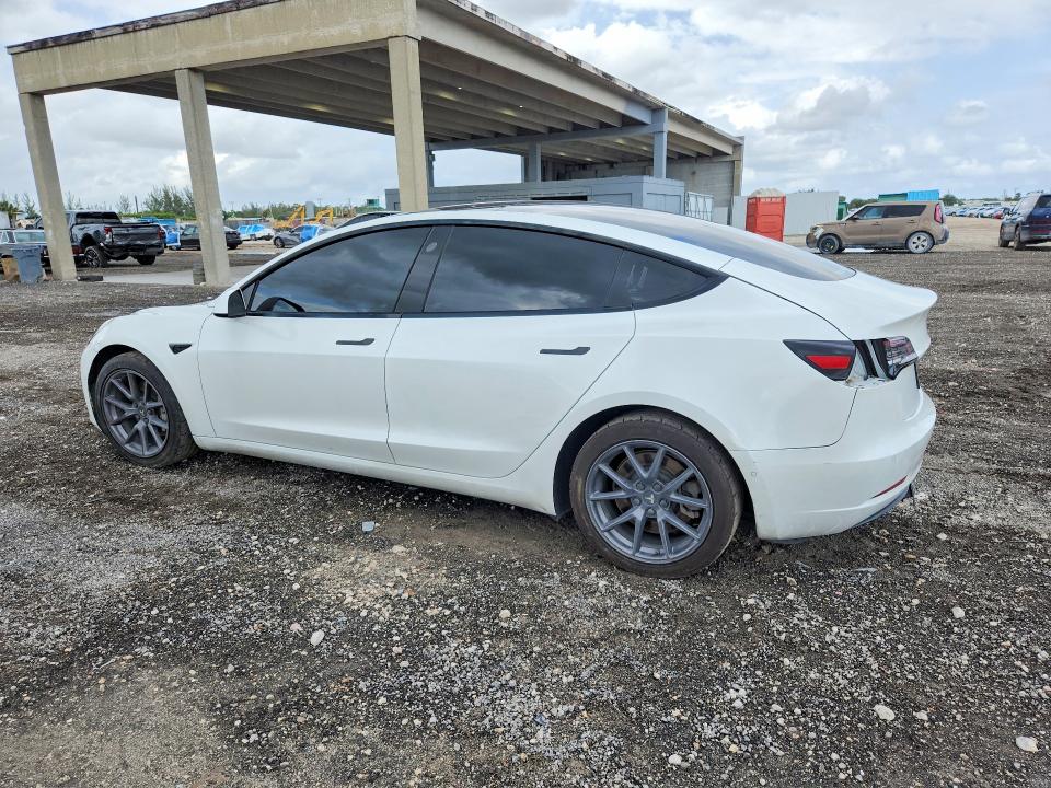2022 Tesla Model 3 მანქანა იყიდება აუქციონზე, vin: 5YJ3E1EB1NF205558, აუქციონის ნომერი: 52229036