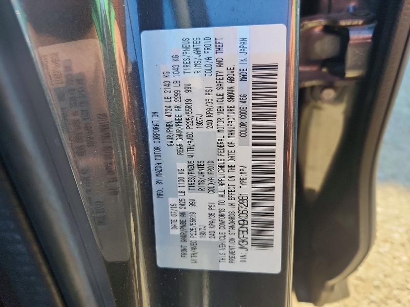 Aukcja sprzedaży 2019 Mazda Cx-5, vin: JM3KFBDM9K0672861, numer aukcji: 52671836
