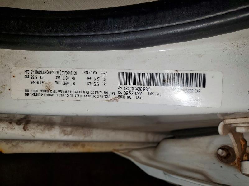 52508426 :رقم المزاد ، 1B3LC46K48N682885 vin ، 2008 Dodge Avenger مزاد بيع