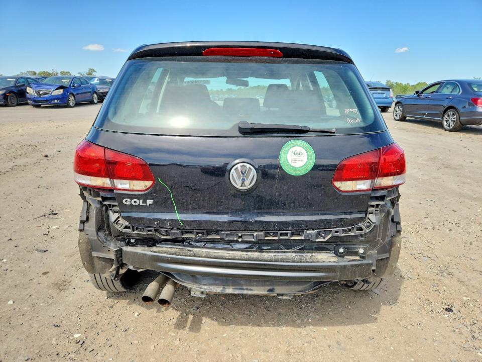 52124666 :رقم المزاد ، WVWDB7AJ4CW018031 vin ، 2012 Volkswagen Golf مزاد بيع