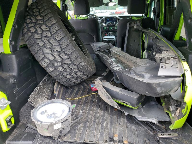 52394066 :رقم المزاد ، 1C4HJXEG5MW834623 vin ، 2021 Jeep Wrangler Unlimited مزاد بيع