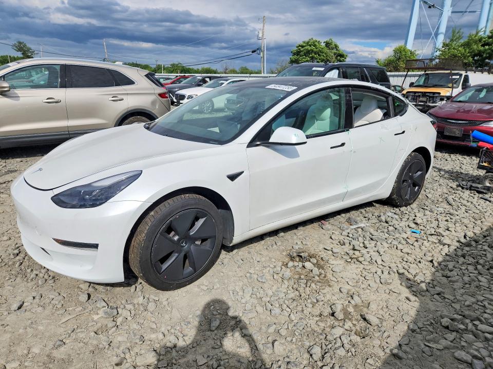 2021 Tesla Model 3 მანქანა იყიდება აუქციონზე, vin: 5YJ3E1EA3MF920492, აუქციონის ნომერი: 54847256