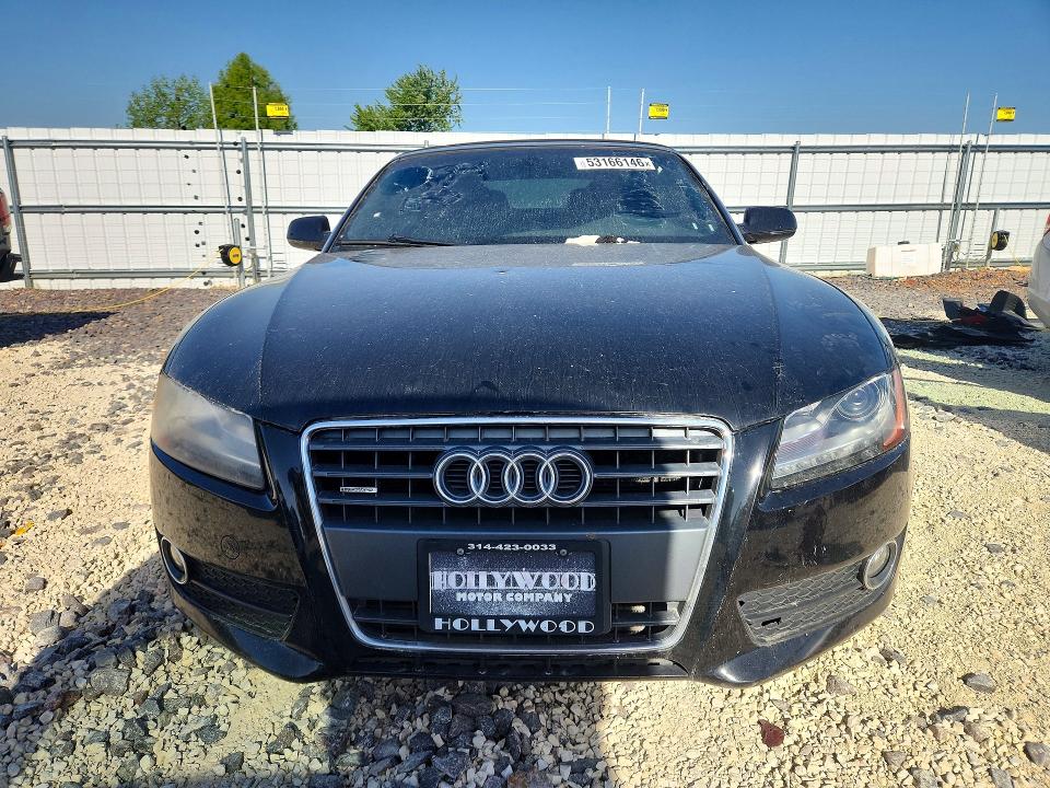 53166146 :رقم المزاد ، WAULFAFH5CN001700 vin ، 2012 Audi A5 مزاد بيع