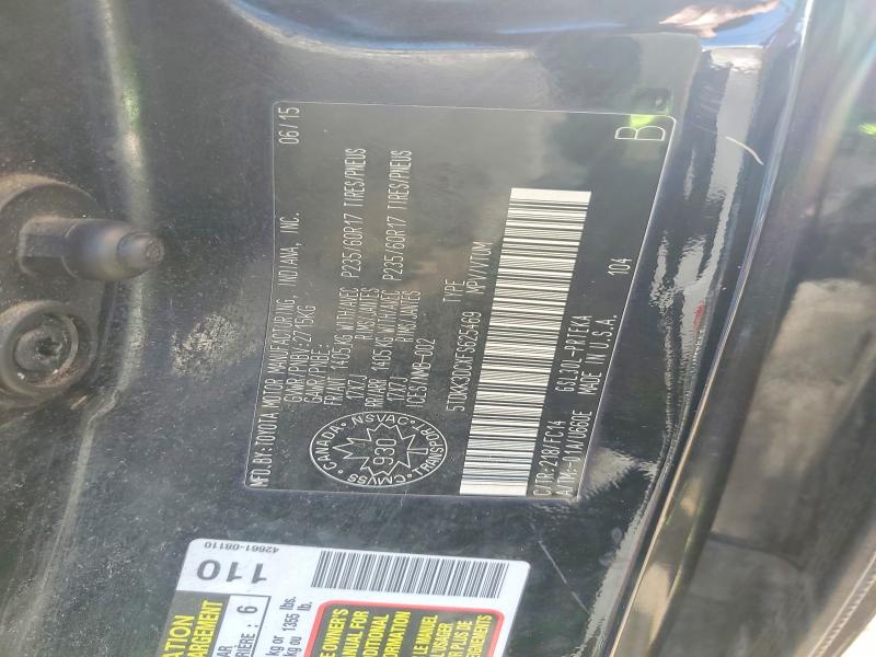 Продажа на аукционе авто 2015 Toyota Sienna, vin: 5TDKK3DCXFS625469, номер лота: 54023396
