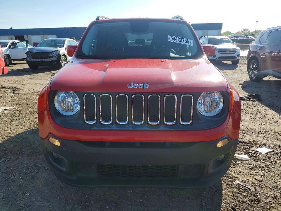 Aukcja sprzedaży 2016 Jeep Renegade, vin: ZACCJBBT4GPD57893, numer aukcji: 54423736