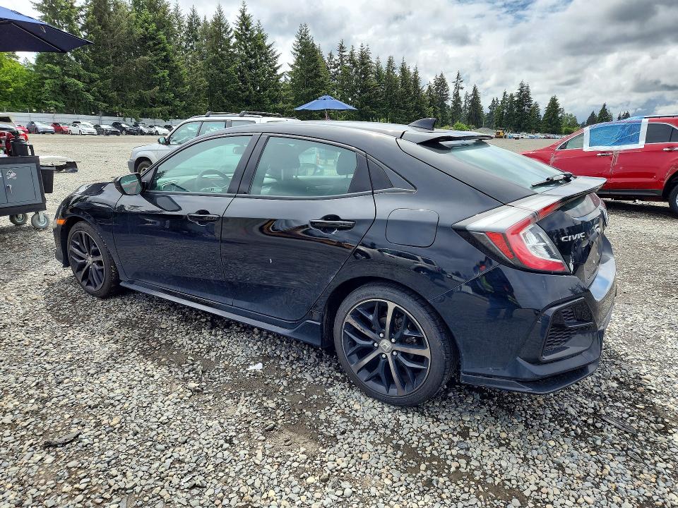 2020 Honda Civic მანქანა იყიდება აუქციონზე, vin: SHHFK7H49LU212307, აუქციონის ნომერი: 55018496