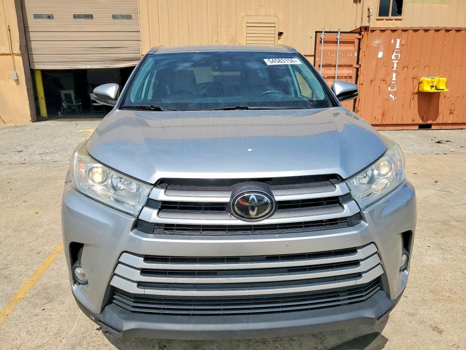 2019 Toyota Highlander მანქანა იყიდება აუქციონზე, vin: 5TDKZRFH4KS550625, აუქციონის ნომერი: 54583156