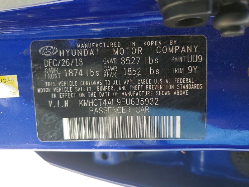 Продаж на аукціоні авто 2014 Hyundai Accent, vin: KMHCT4AE9EU635932, номер лоту: 52327226