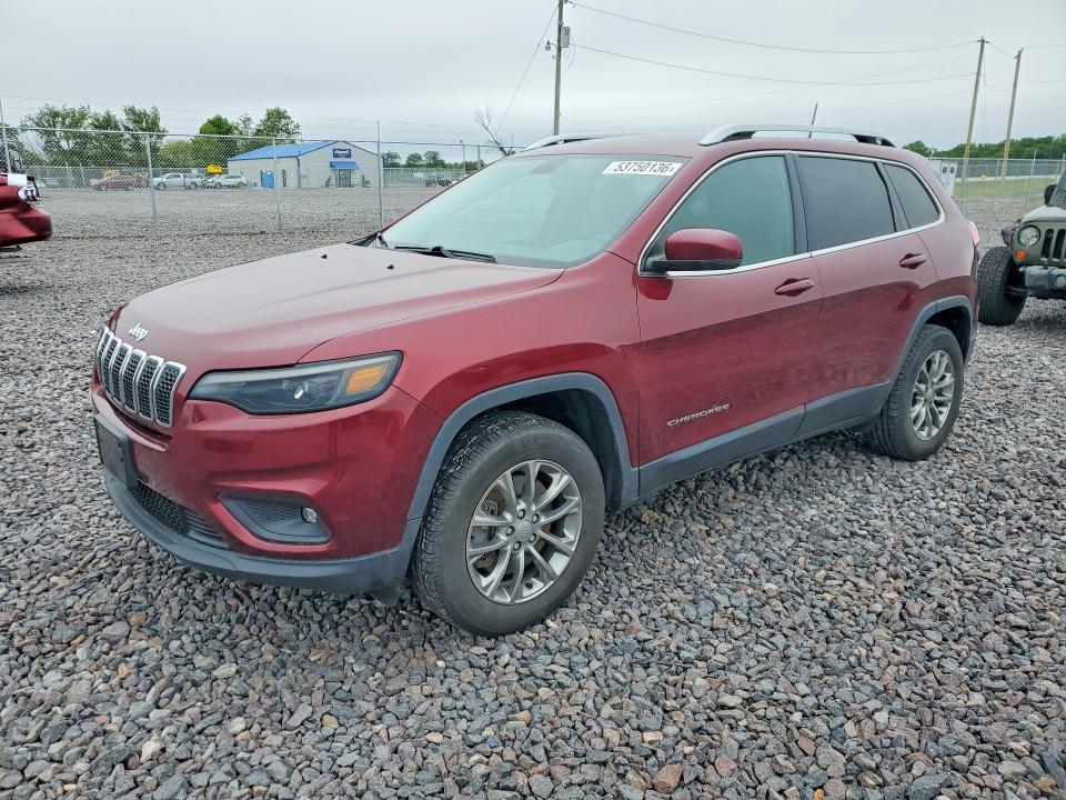 2019 Jeep Cherokee მანქანა იყიდება აუქციონზე, vin: 1C4PJMLX1KD433169, აუქციონის ნომერი: 53750136