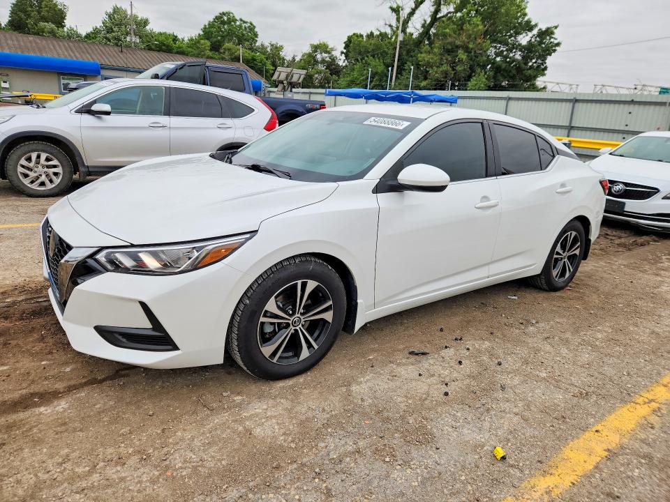 2021 Nissan Sentra მანქანა იყიდება აუქციონზე, vin: 3N1AB8CV2MY279938, აუქციონის ნომერი: 54088866