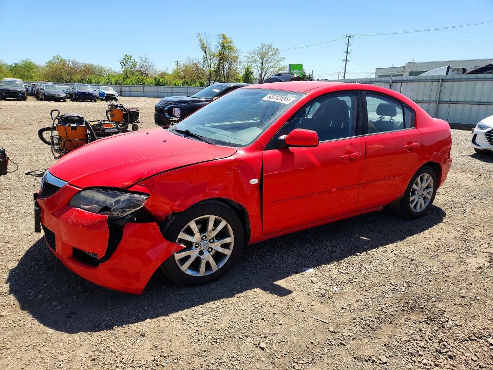Продажа на аукционе авто 2008 Mazda 3, vin: JM1BK12F281836246, номер лота: 53222896