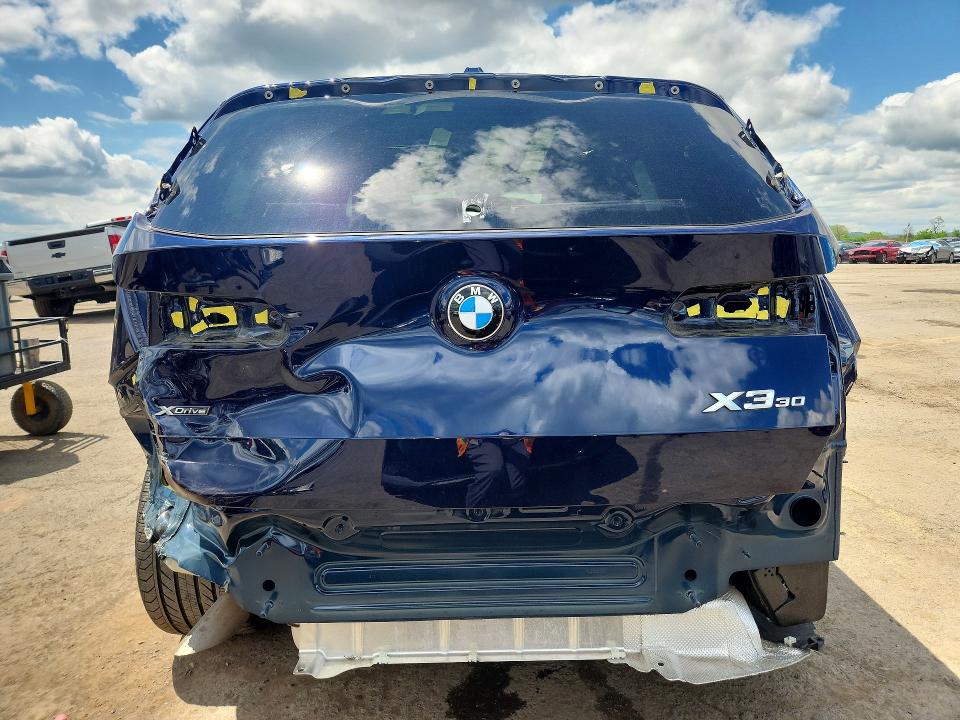 53658306 :رقم المزاد ، 5UX53GP01S9Z38484 vin ، 2025 Bmw X3 مزاد بيع