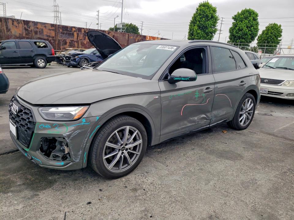 2023 Audi Q5 E მანქანა იყიდება აუქციონზე, vin: WA1E2AFY9P2022042, აუქციონის ნომერი: 53607436