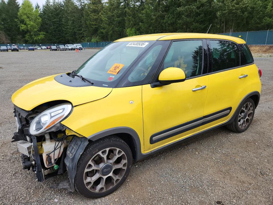 2014 Fiat 500l მანქანა იყიდება აუქციონზე, vin: ZFBCFADHXEZ019873, აუქციონის ნომერი: 52438936