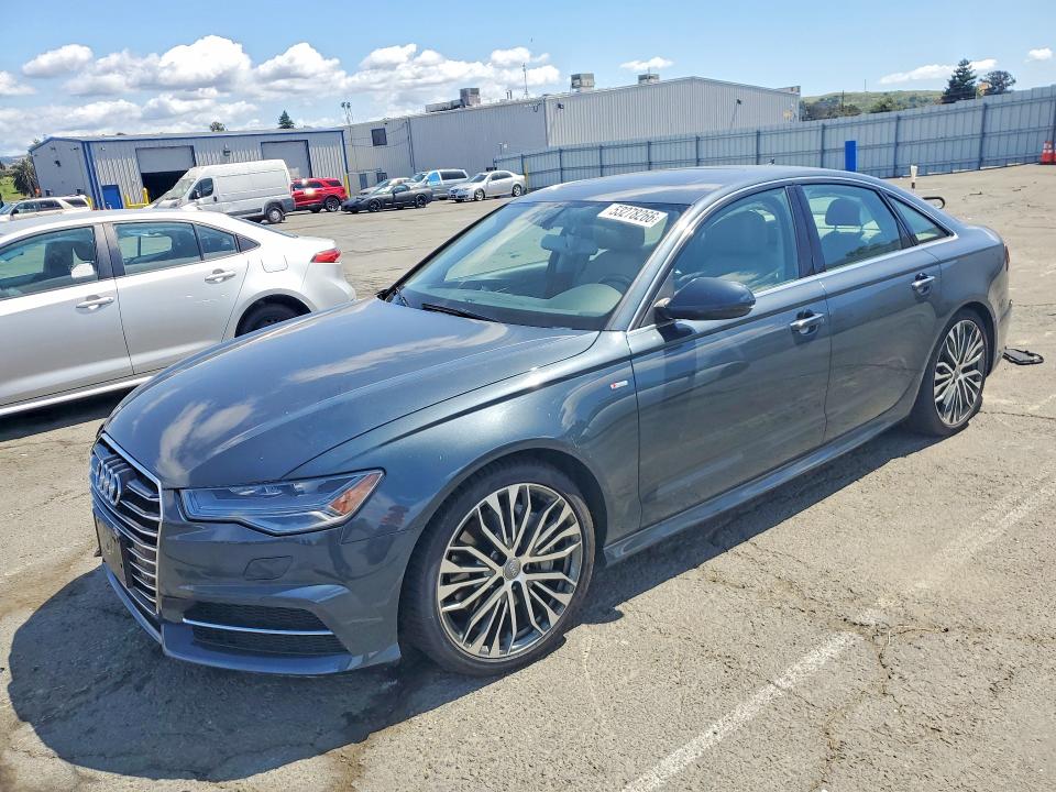 2016 Audi A6 მანქანა იყიდება აუქციონზე, vin: WAUFMAFCXGN081833, აუქციონის ნომერი: 53278266