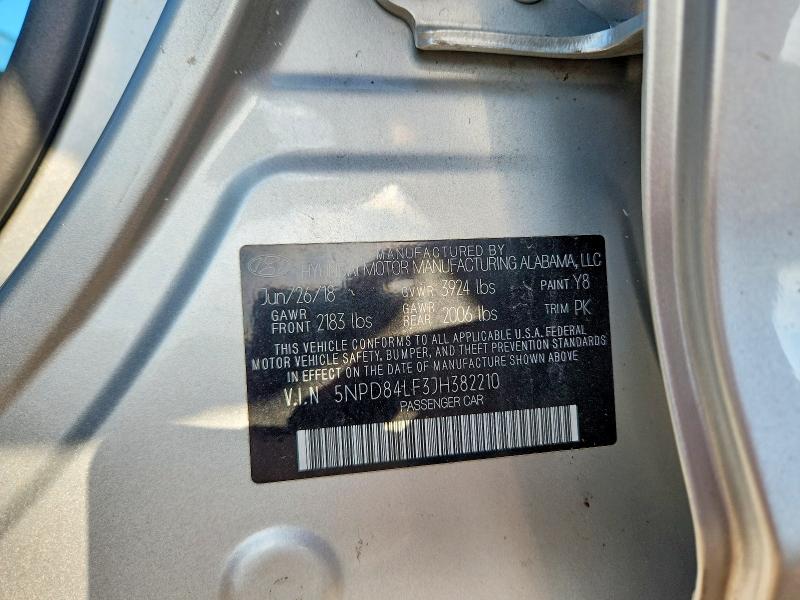 Продажа на аукционе авто 2018 Hyundai Elantra, vin: 5NPD84LF3JH382210, номер лота: 53293666
