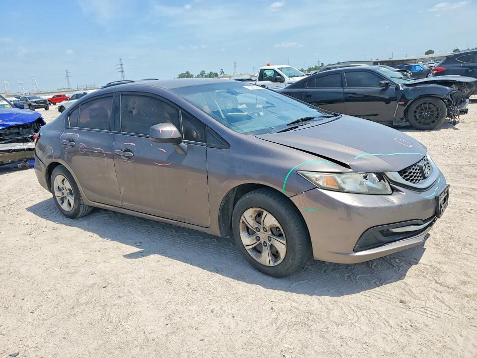 Продажа на аукционе авто 2013 Honda Civic, vin: 19XFB2E51DE099302, номер лота: 53835886