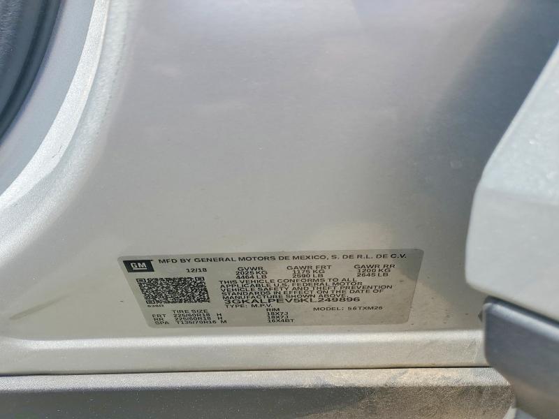Продажа на аукционе авто 2019 Gmc Terrain, vin: 3GKALPEV5KL249896, номер лота: 53170306